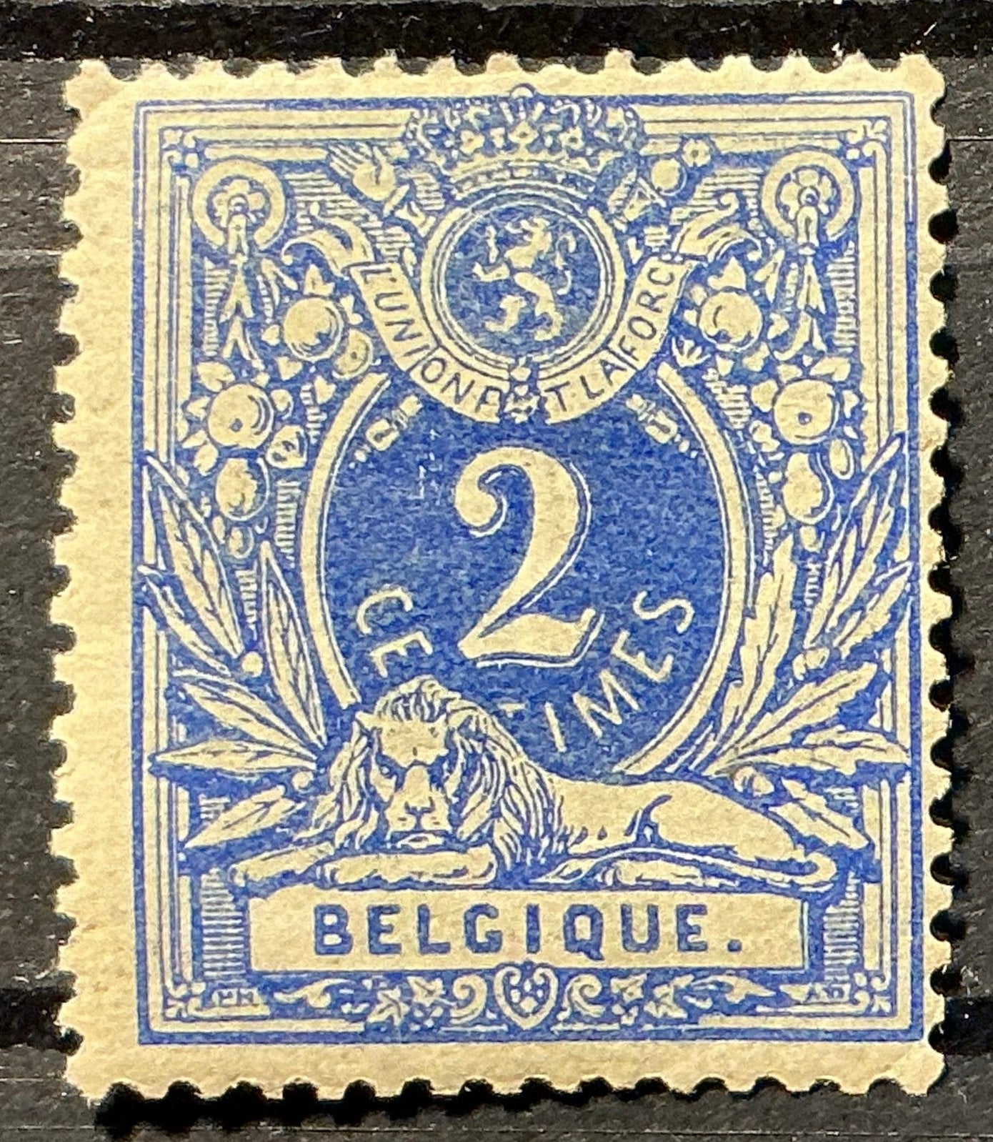 LOT 690. OBP: 31A. LIGGENDE LEEUW. MLH., Ophalen of Verzenden