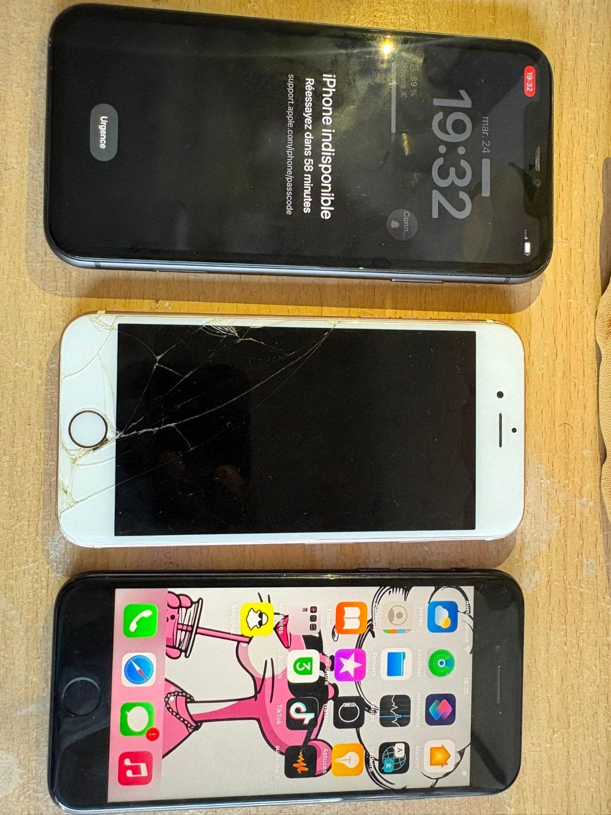 Iphone, Noir, IPhone 6S