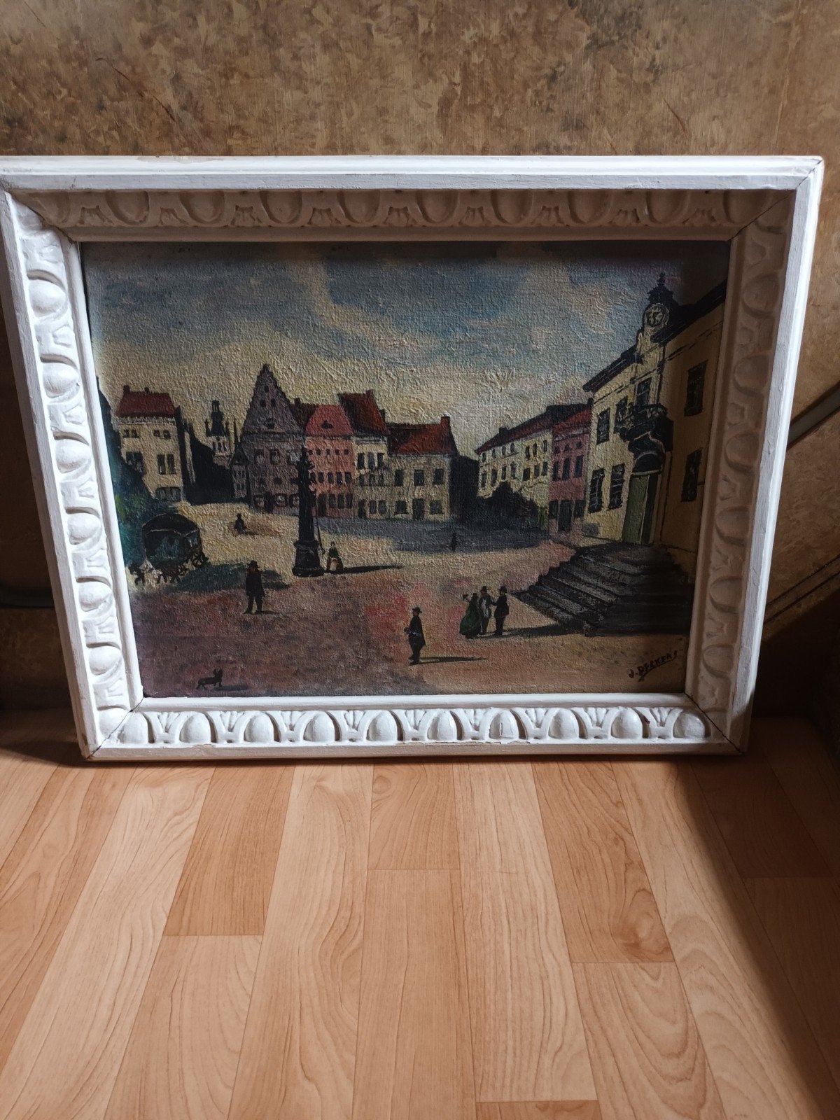 J Deckers schilderij, Ophalen, Bijzondere lijst, Stads- / dorpsgezicht