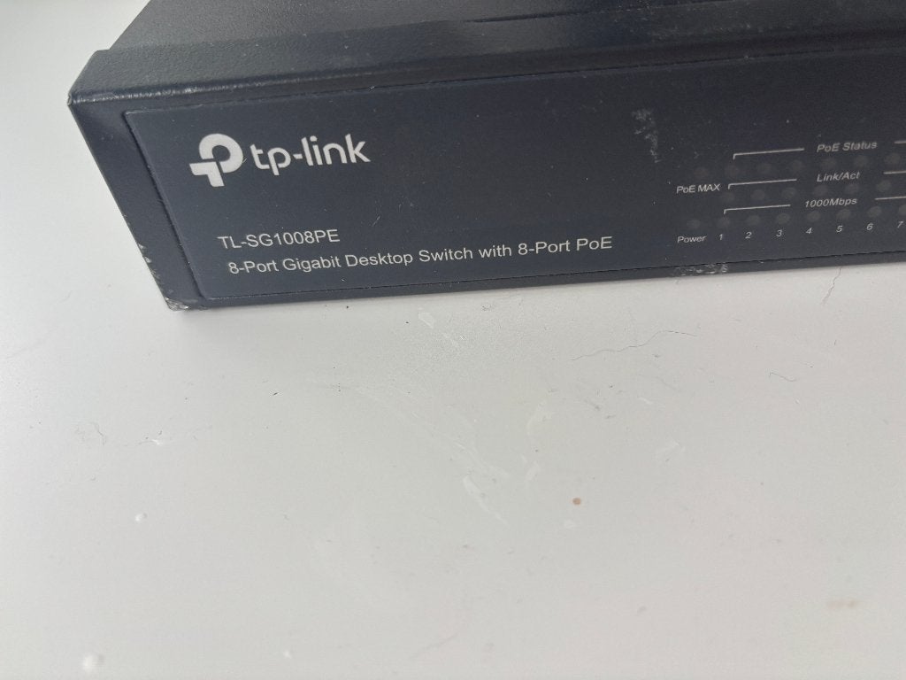 TP-Link TL-SG1008PE, Ophalen of Verzenden, Gebruikt