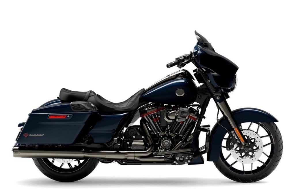 800 km CVO street-glide 2022 bleu steell 800km, Motoren, Motoren | Harley-Davidson, Particulier, Toermotor