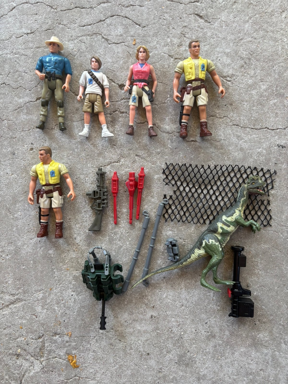 Lot vintage Jurassic Park Kenner, Enlèvement ou Envoi, Comme neuf