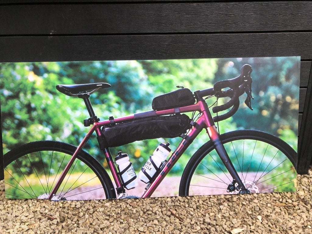 Meer deco voor je fietscave ? Gravel en bikepack panelen, Ophalen