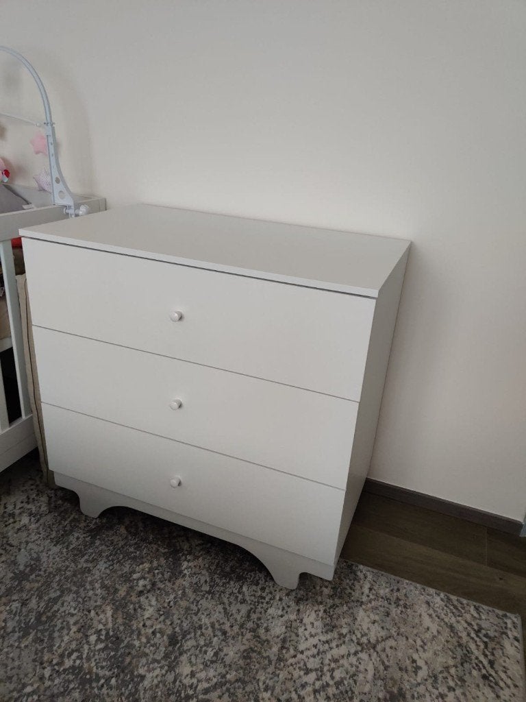 Verzorgingstafel  Luiertafel  Ledikant met matras, Kinderen en Baby's, Kinderkamer | Commodes en Kasten, Nieuw, Commode, Ophalen