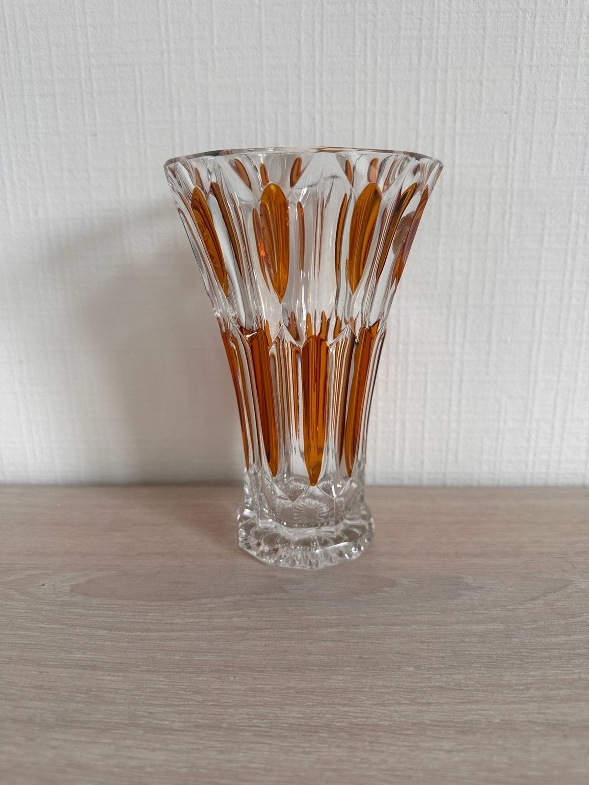 Kristallen vaas - echt bleikristal, Antiek en Kunst, Ophalen of Verzenden