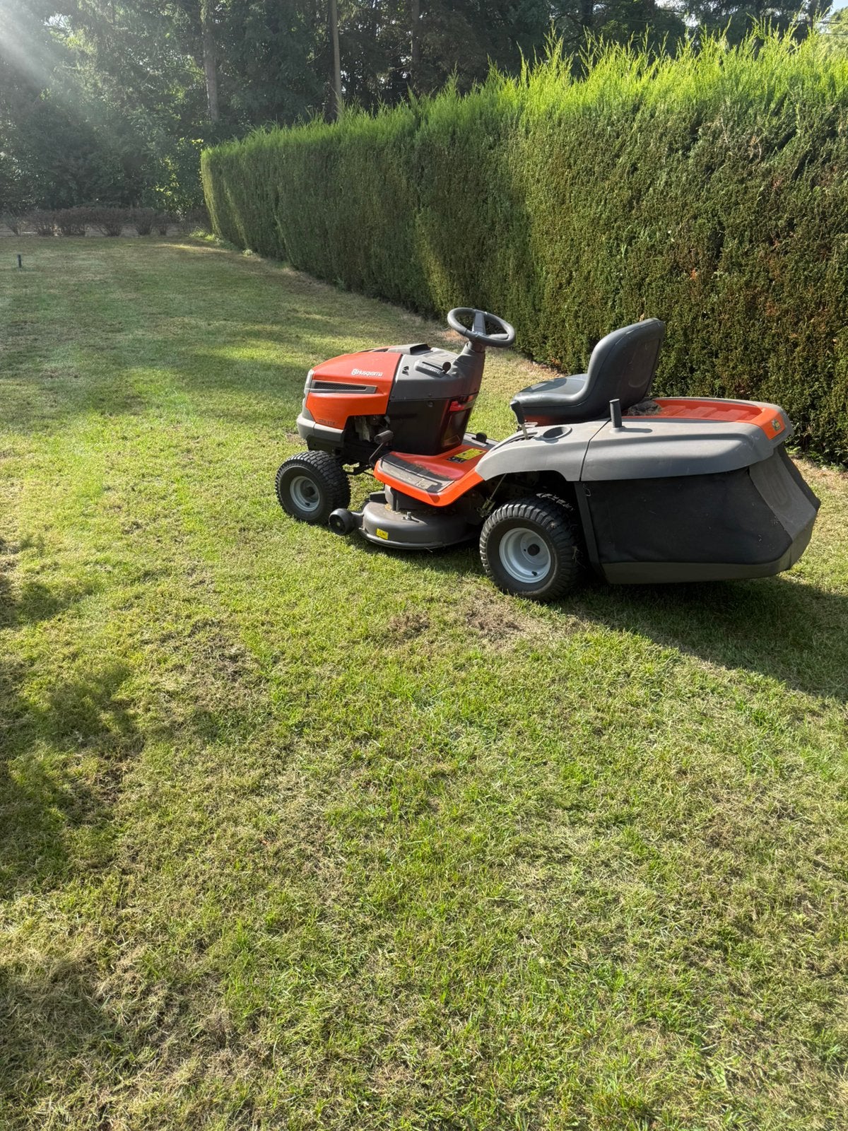 Zitmaaier husqvarna cth 174, Jardin & Terrasse, Enlèvement, Fonction de mulching, 90 à 120 cm