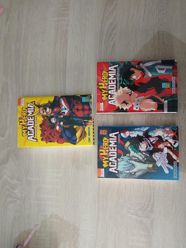 Les 3 premiers my hero  academia, Boeken, Strips | Comics, Gelezen, Meerdere comics, Japan (Manga), Ophalen