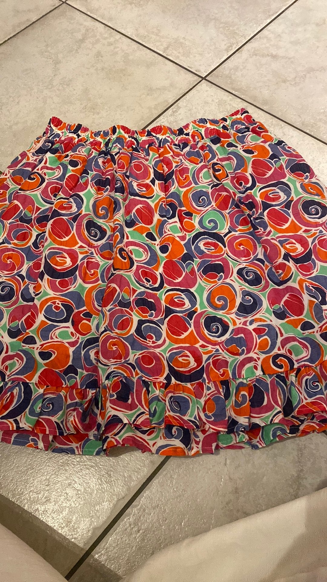 Rok, Kleding | Dames, Rokken, Ophalen, Meerkleurig, Zo goed als nieuw, Knielengte