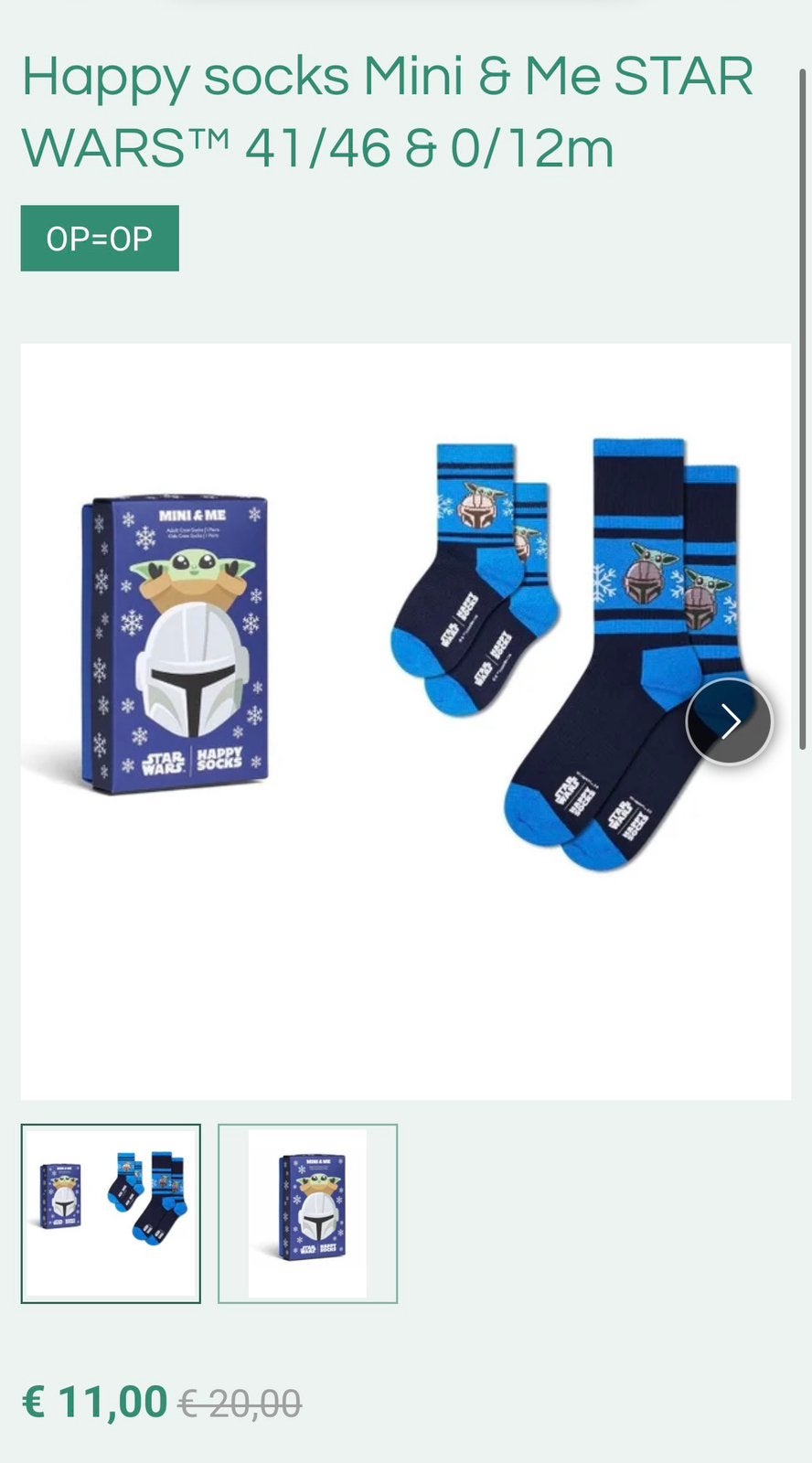 Happy socks mini & me, Kleding | Heren, Ophalen, Nieuw
