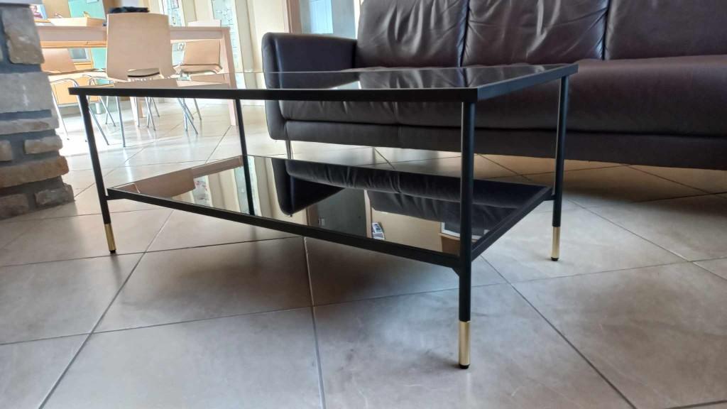 Table basse IKEA "ASPEROD", Maison & Meubles, 100 à 150 cm, Moins de 50 cm, Verre, Comme neuf