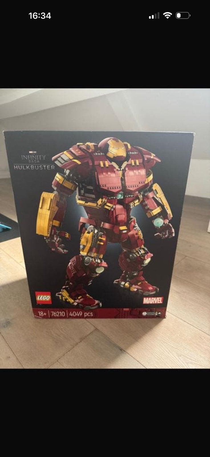 te koop lego hulkbuster retired, Ophalen, Zo goed als nieuw, Lego