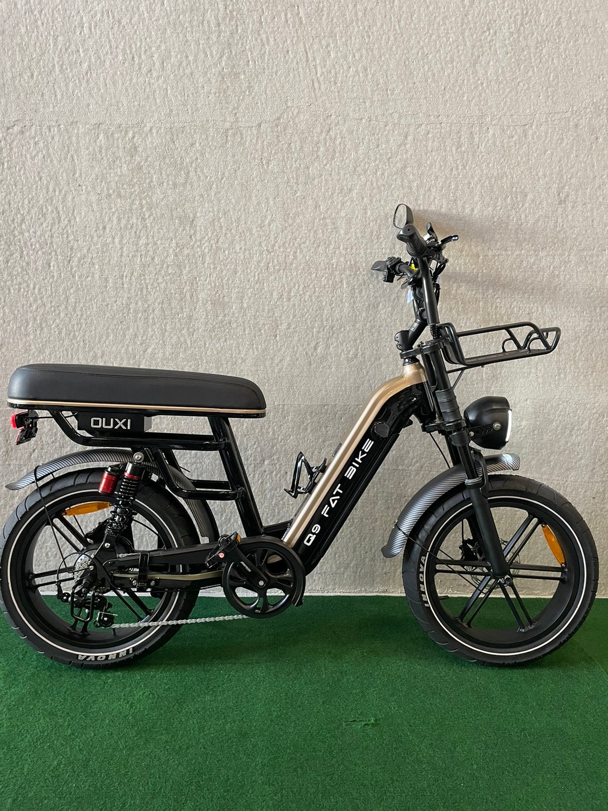 Nieuwe Ouxi Q9 elektrische damesfiets met brede banden, Fietsen en Brommers, Ophalen, Nieuw, Schijfrem, Versnellingen