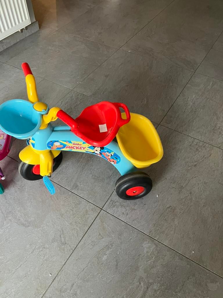 Driewieler Mickey Mouse, Fietsen en Brommers, Ophalen, Zo goed als nieuw