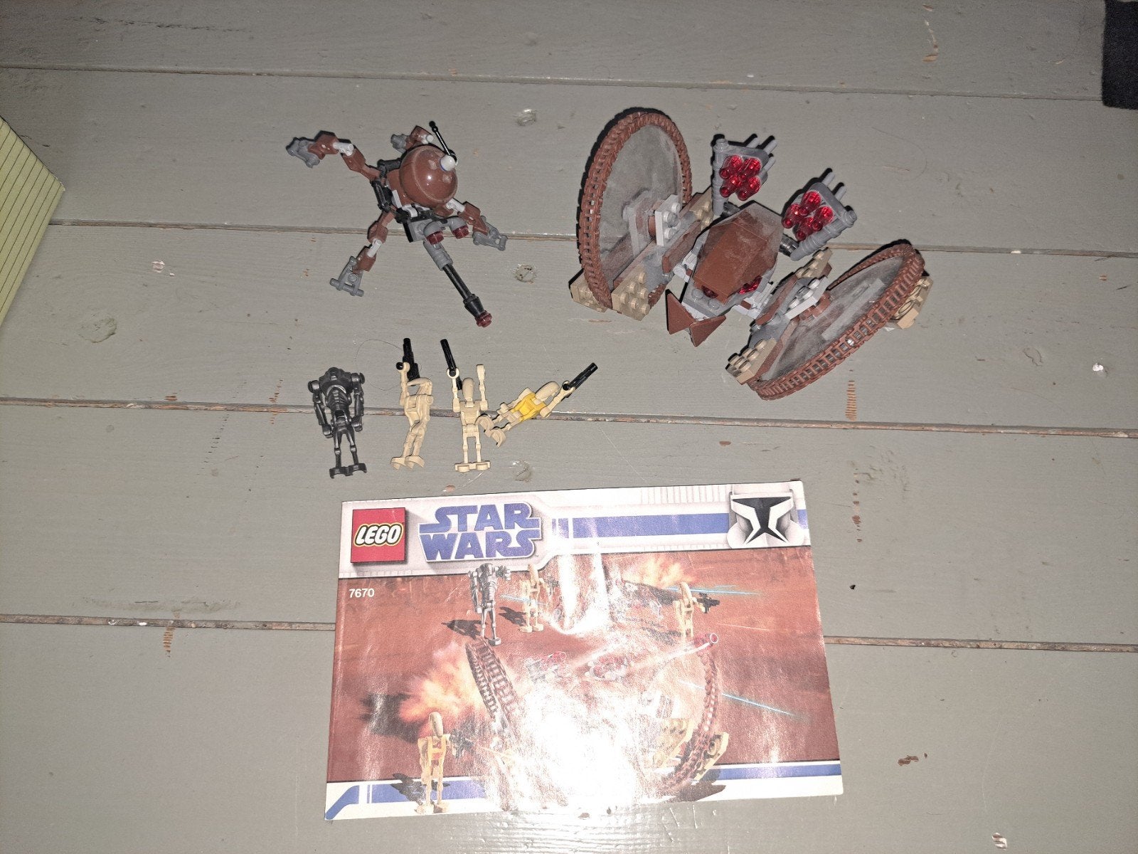 Lego Star Wars Hailfire et Spiderdroid 7670, Enlèvement ou Envoi, Lego, Star Wars