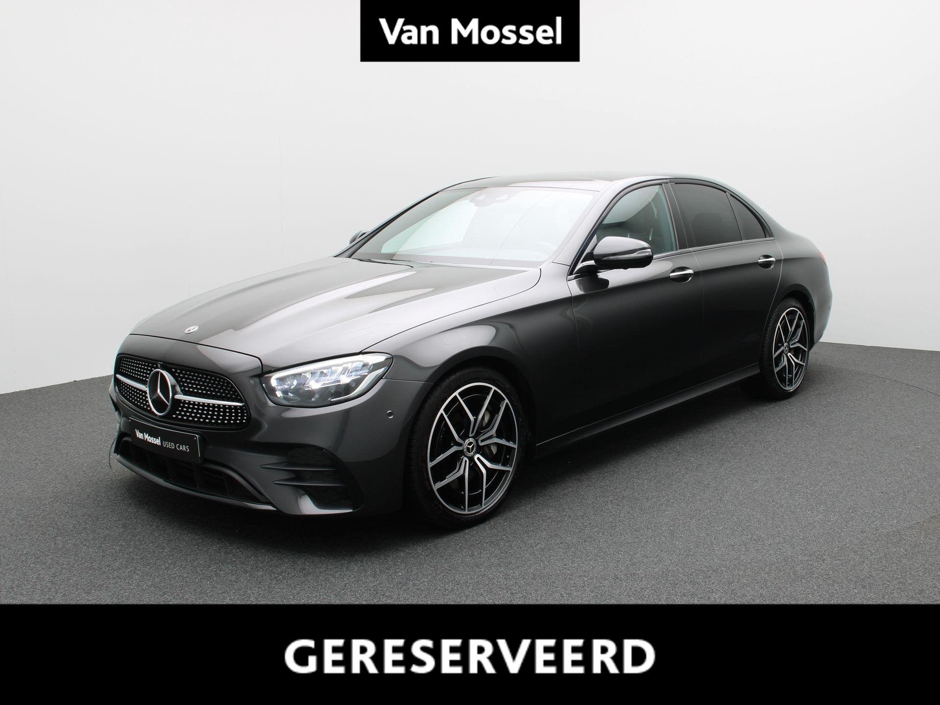 Mercedes-Benz E-Klasse 300 de 4MATIC AMG Line Berline + AIR, Argent ou Gris, Entreprise, Carnet d'entretien, Hybride rechargeable
