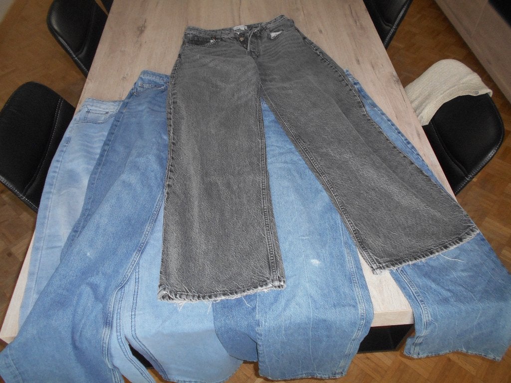 4 jeans broeken eur 36 h&m gratis, H&M, Ophalen of Verzenden, Gedragen