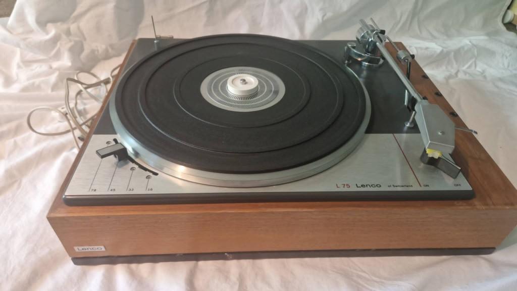 Lenco L75 Vintage Platenspeler, Ophalen, Gebruikt, Platenspeler