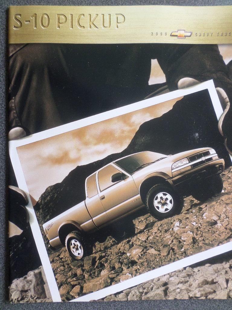 Chevrolet Pickup S-10 2000 brochure, Boeken, Auto's | Folders en Tijdschriften, Chevrolet, Ophalen of Verzenden