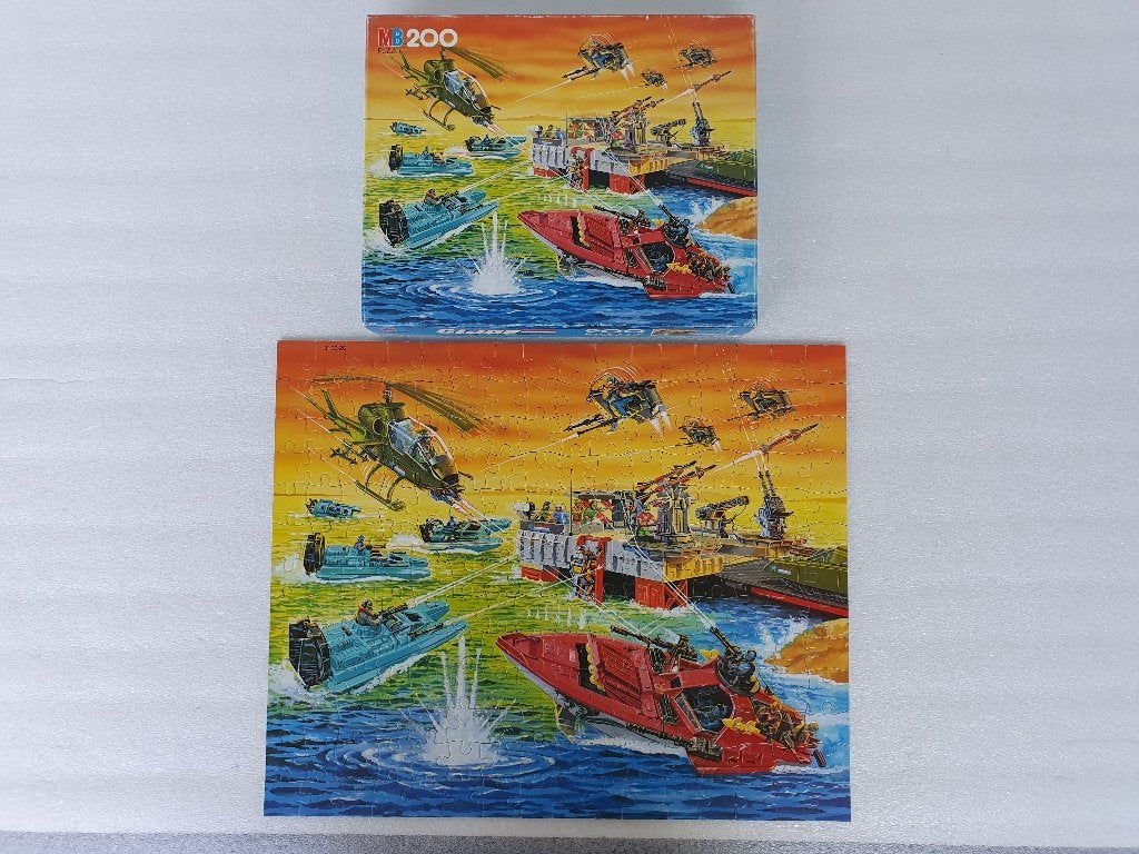 Puzzel GI Joe 3100.20 (MB, Hasbro, 1986), Enlèvement ou Envoi, Utilisé