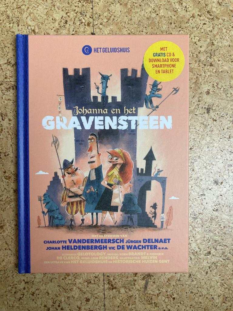 Johanna en het gravensteen luisterboek, Boeken, Ophalen, Fictie algemeen, Het Geluidshuis, Zo goed als nieuw