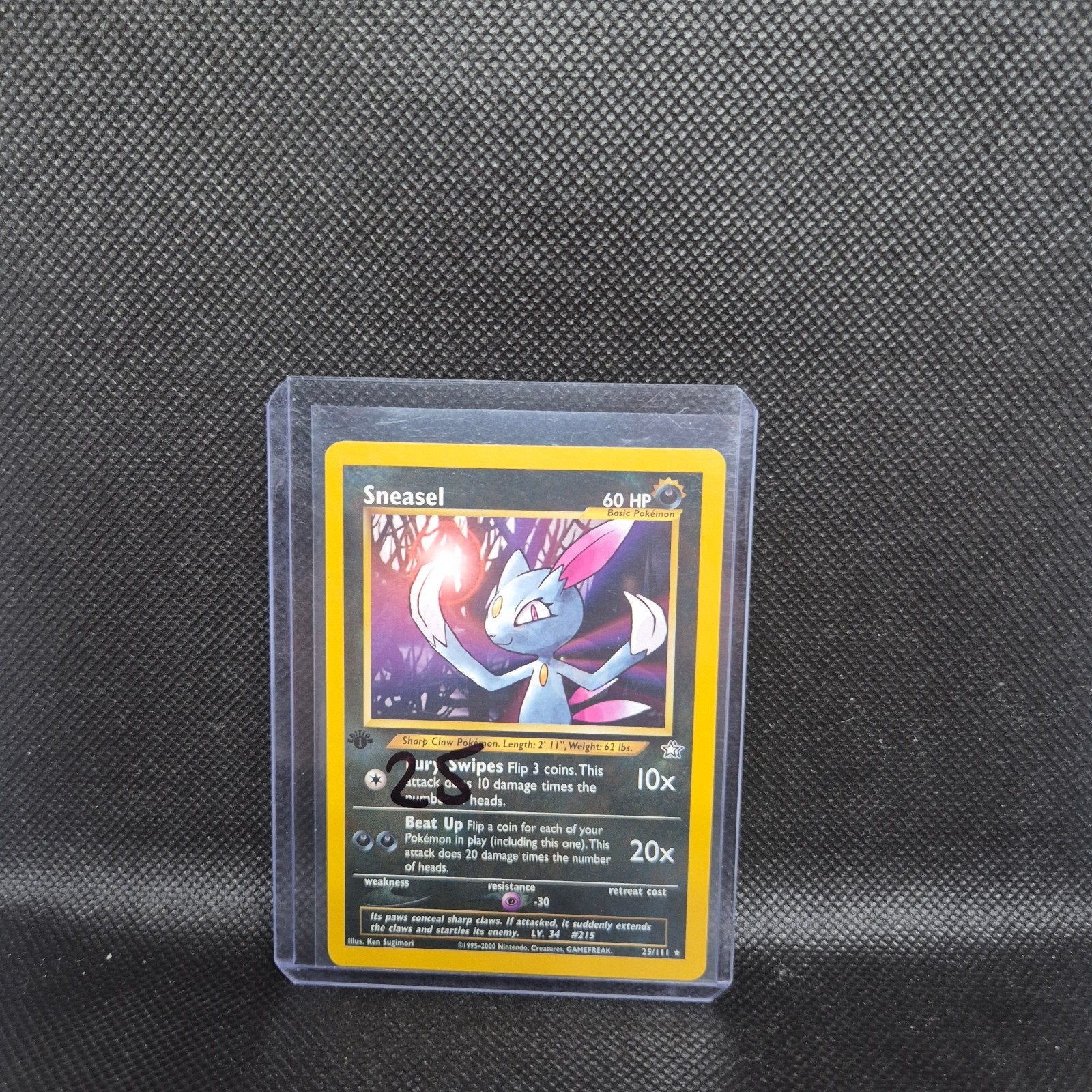 Sneasel 1st Edition Neo Genesis, Enlèvement ou Envoi
