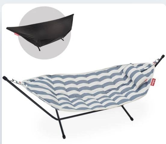 Fatboy hangmat Deluxe Ocean Blue striped - NIEUW !!, Ophalen, Nieuw