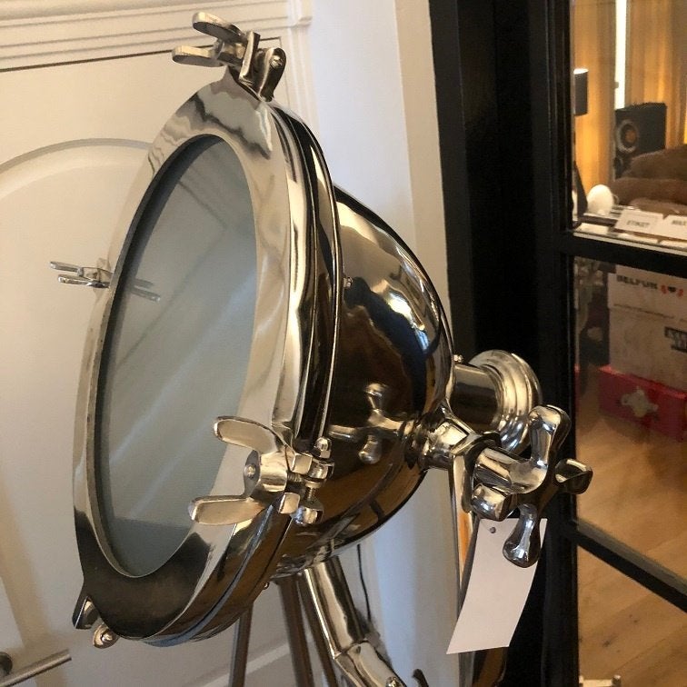 VLOERLAMP STAANDE LAMP Studio DESIGNLAMP Flamant NIKKEL, Ophalen, Huis en Inrichting