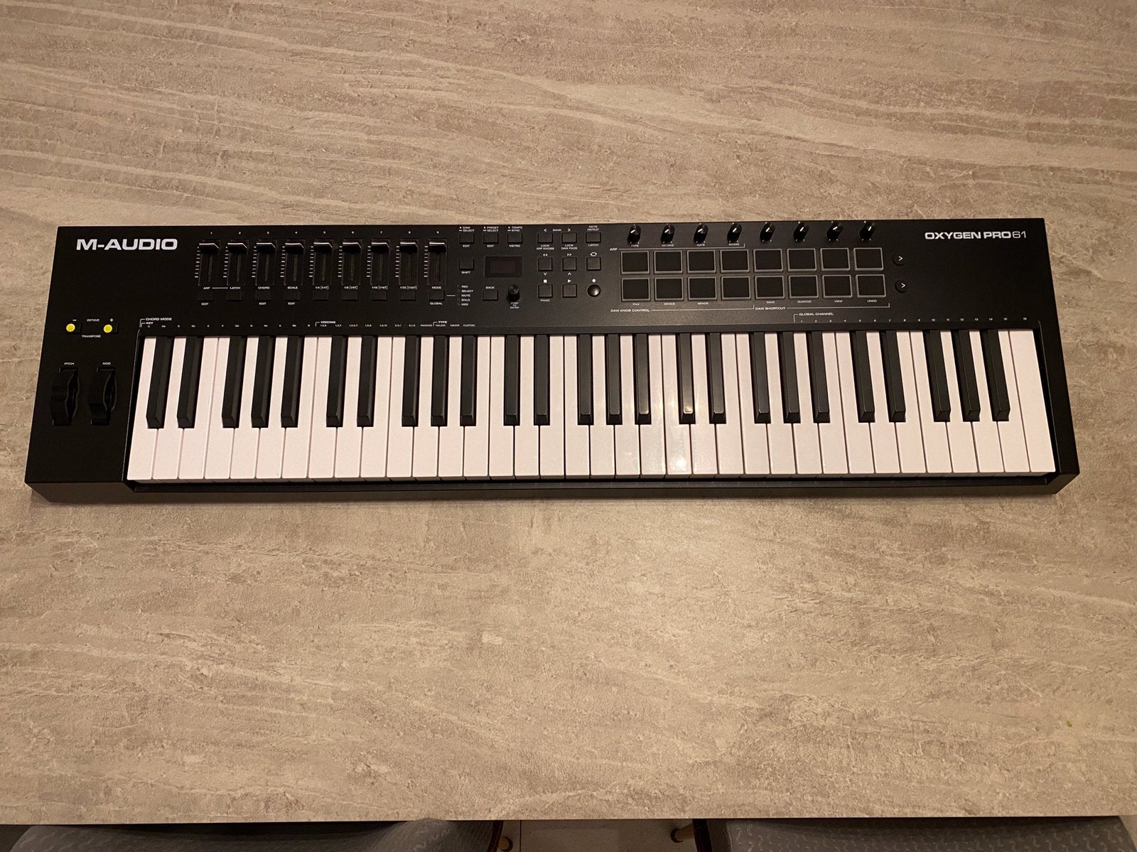 M-Audio Oxygen Pro 61 Midi keyboard, Musique & Instruments, Enlèvement, Comme neuf