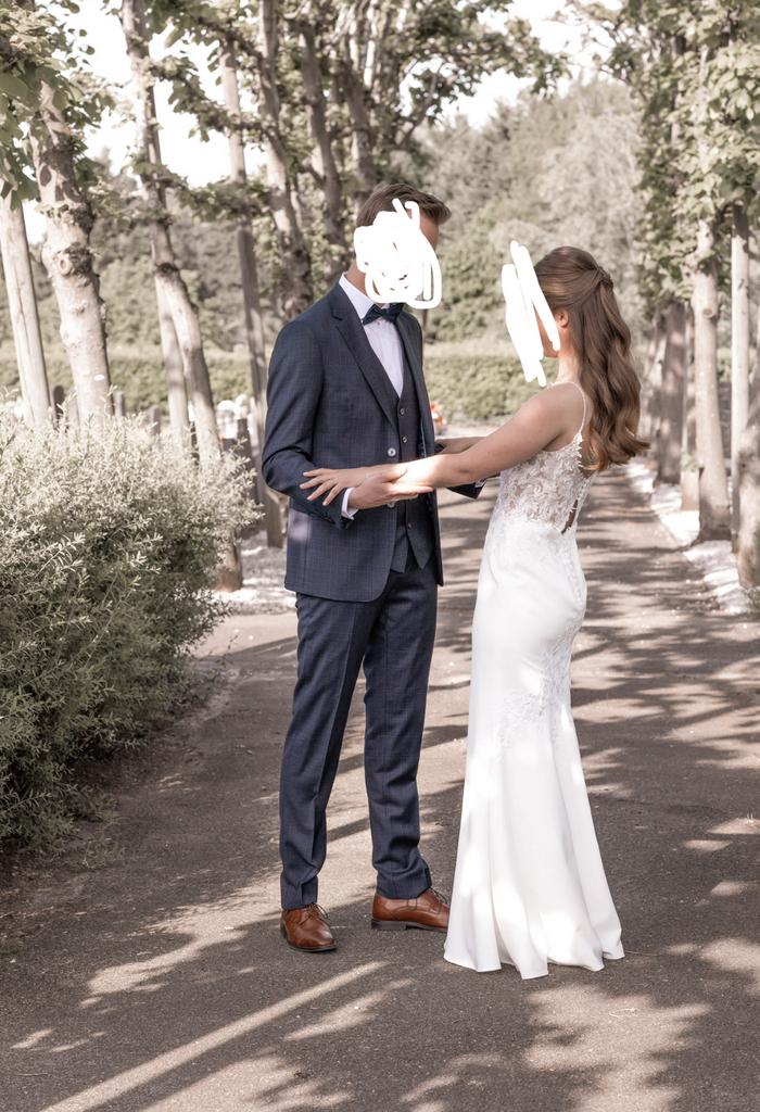 Trouwkleed/ trouwjurk maat 34 - pronovias, Ophalen, Zo goed als nieuw, Trouwjurk
