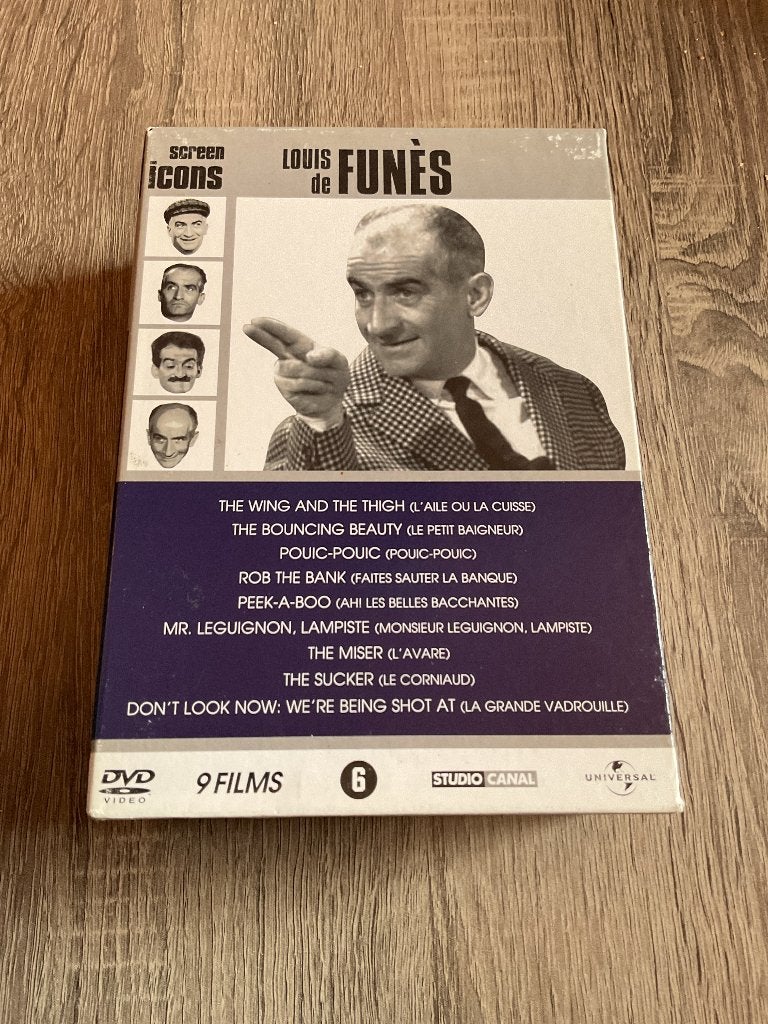 Louis de Funès filmbox, CD & DVD, DVD | Comédie, À partir de 6 ans, Enlèvement ou Envoi, Utilisé, Comprend un boîtier