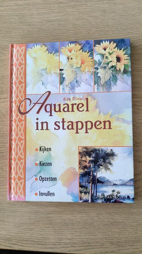 Aquarel in stappen, Ophalen, Alan Oliver, Zo goed als nieuw, Tekenen en Schilderen