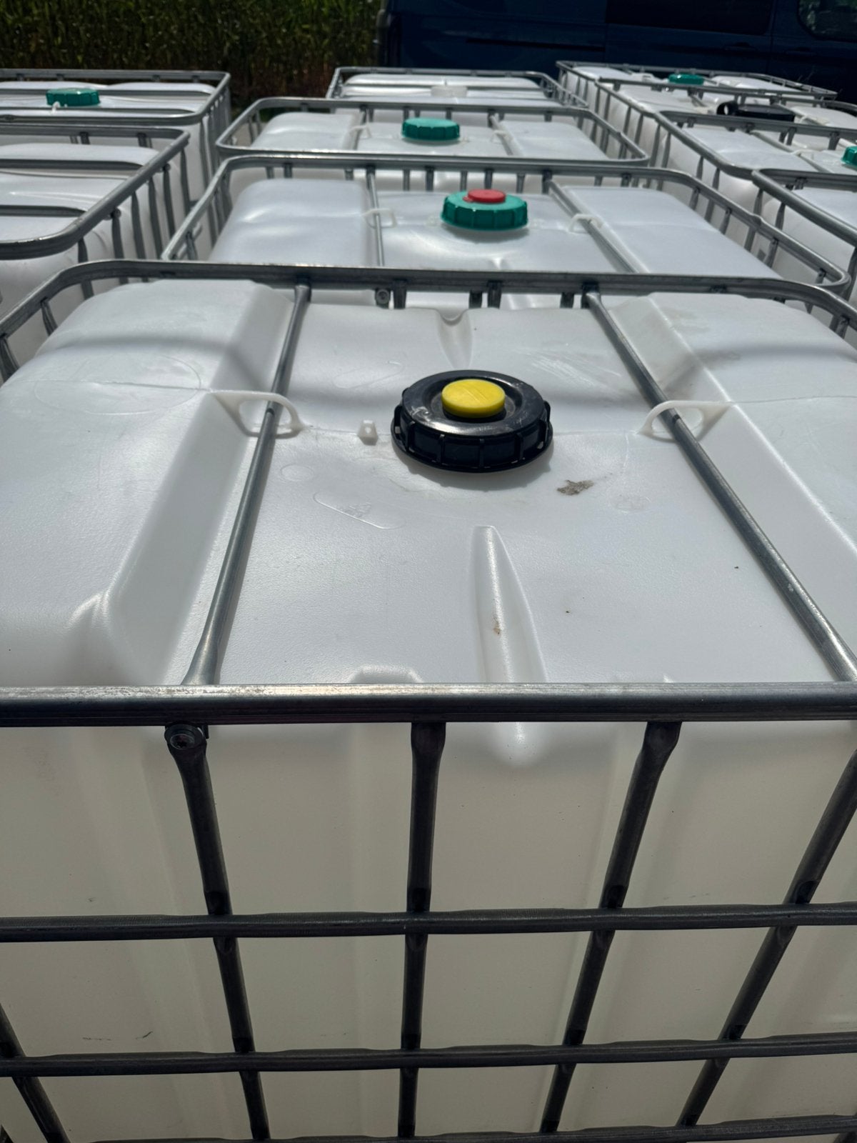 Gereinigde IBC vaten 1000l, Ophalen, Zo goed als nieuw