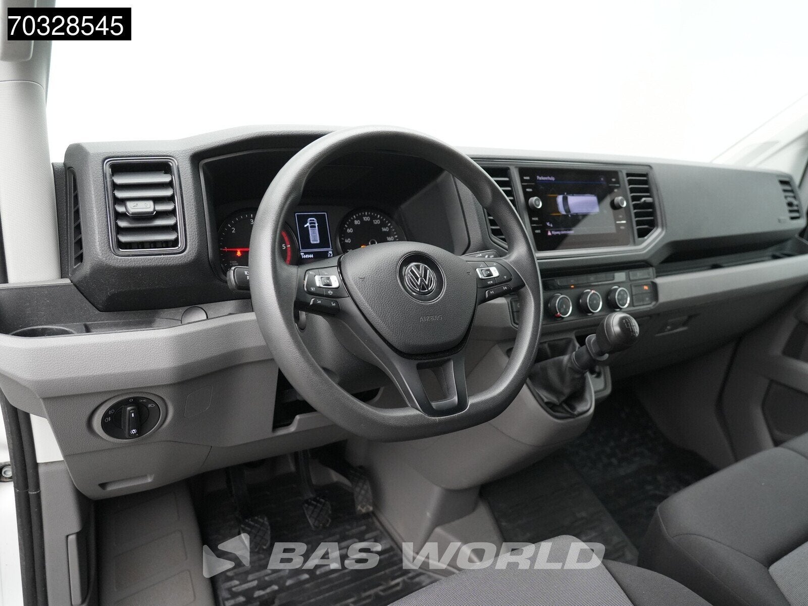 Volkswagen Crafter 140pk L3H3 LED Navi Airco Cruise Camera P, Auto's, Stof, Gebruikt, Euro 6, 4 cilinders