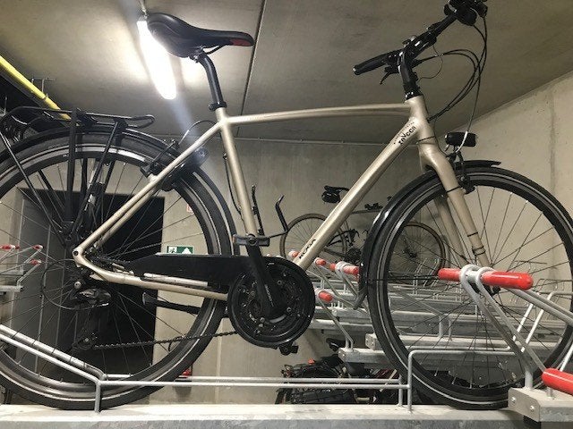 Heren fiets Light Touring, Autres marques, Vitesses, Frein sur jante, Enlèvement