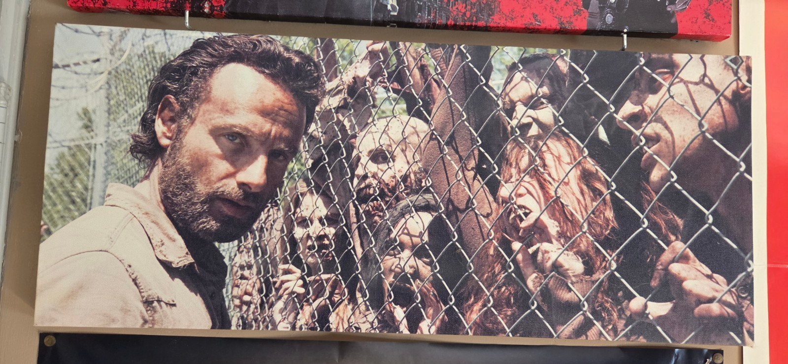 The walking dead kaders(canvas), Enlèvement