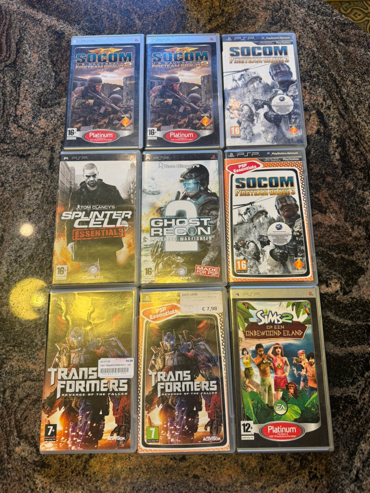 Psp games, Ophalen of Verzenden, Zo goed als nieuw