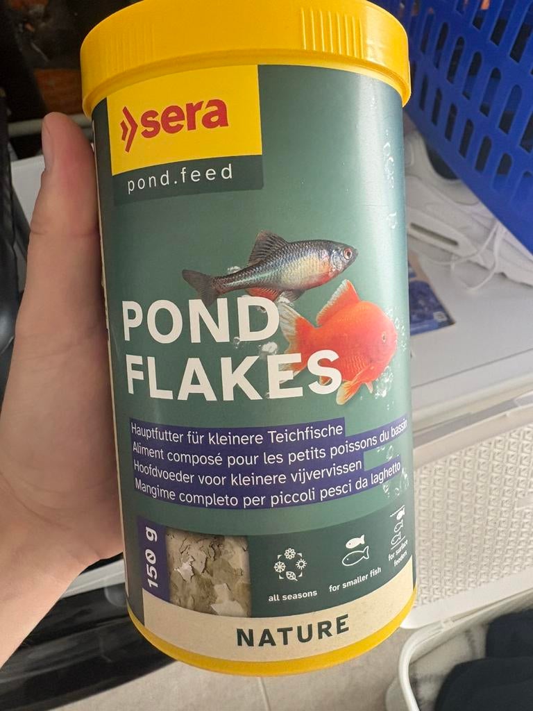 Sera visvoer, Ophalen, Vis