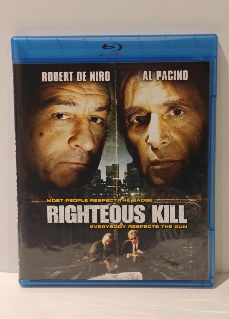 Righteous Kill Blu ray Robert De Niro Al Pacino thriller, Cd's en Dvd's, Ophalen of Verzenden, Zo goed als nieuw, Thrillers en Misdaad