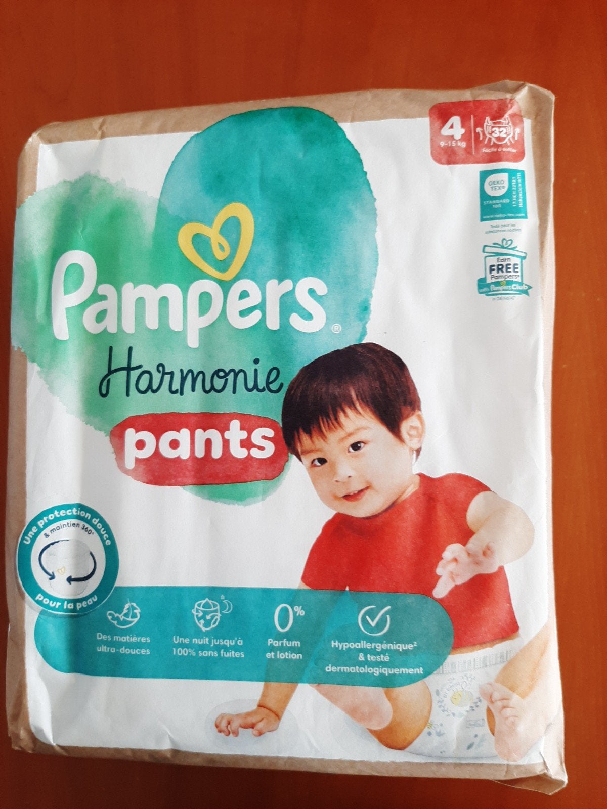 Pampers Harmonie Pants hypoallergeen, maat 4, Kinderen en Baby's, Ophalen of Verzenden