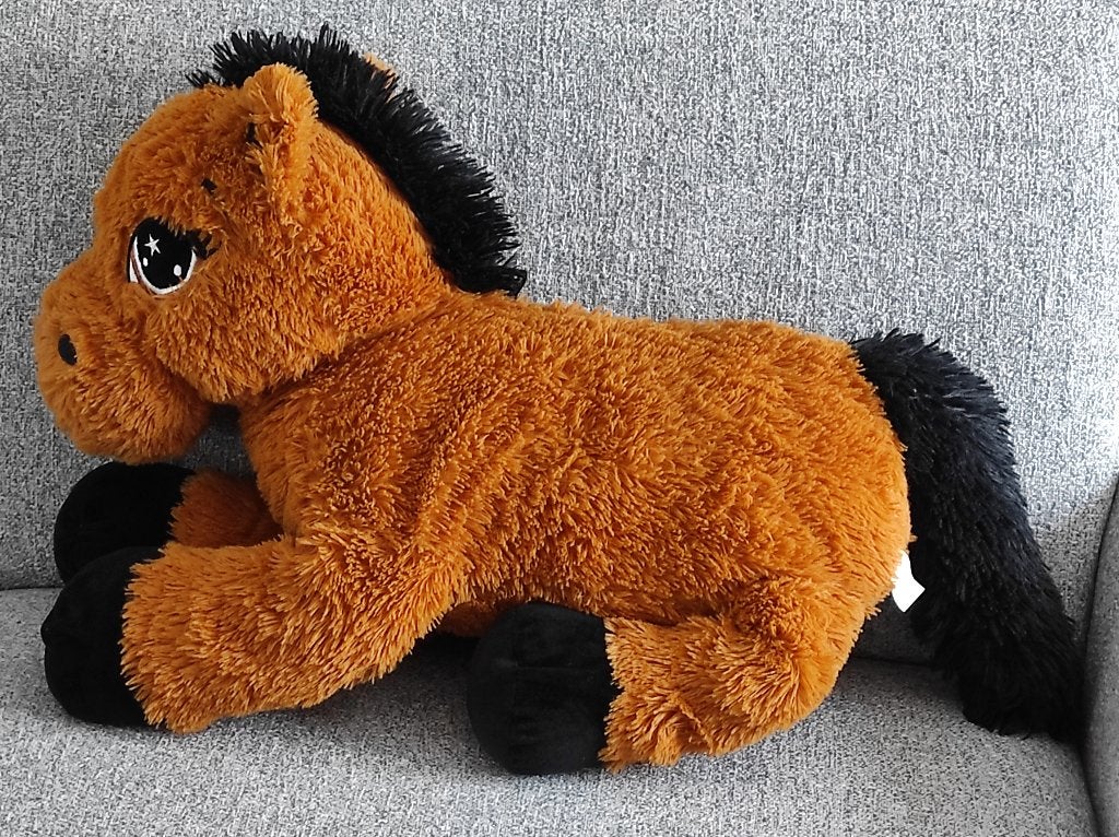 knuffel liggend paard, Enlèvement ou Envoi, Comme neuf, Cheval