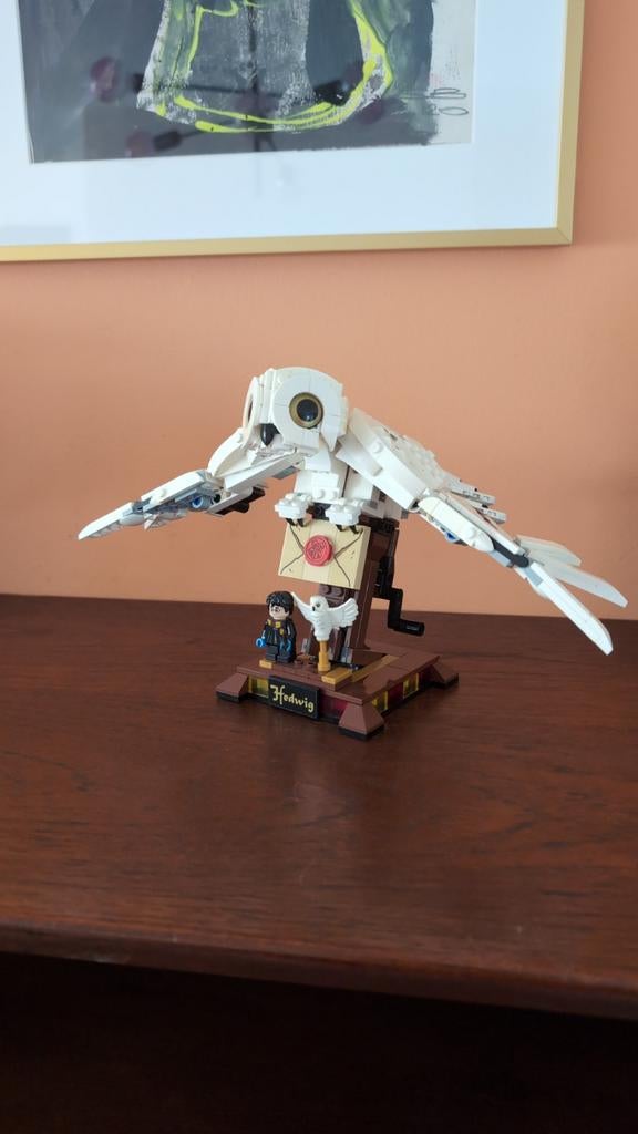 Lego Harry Potter Hedwig, Ophalen