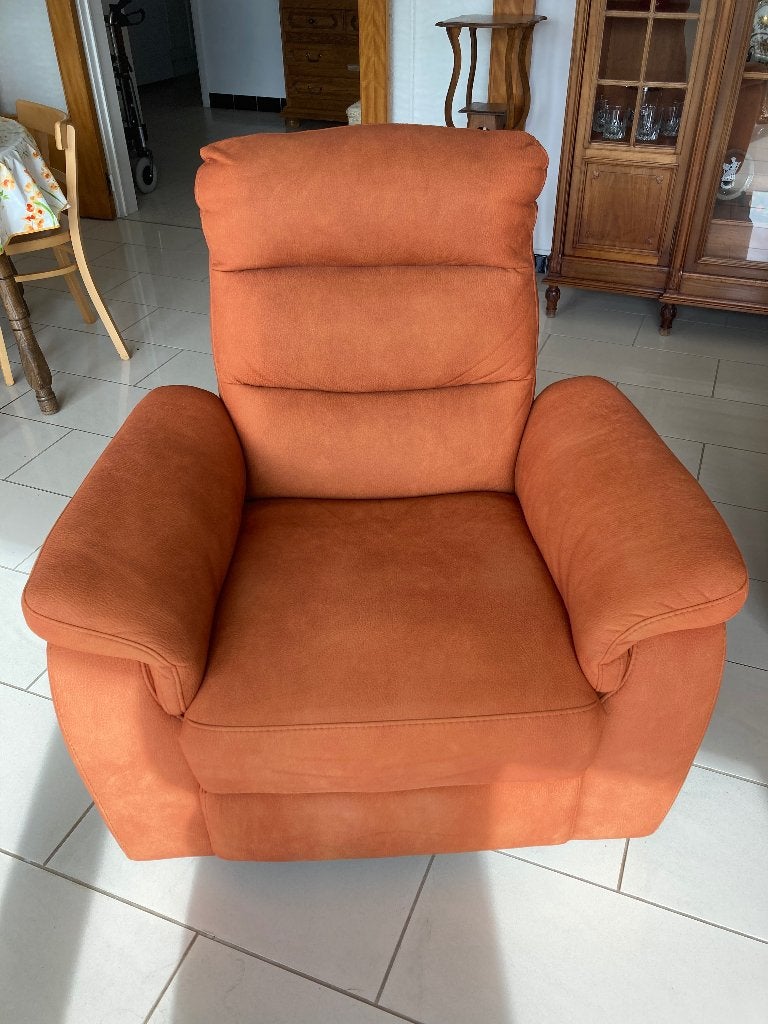 Salon, Enlèvement, Comme neuf, Cuir, Classique