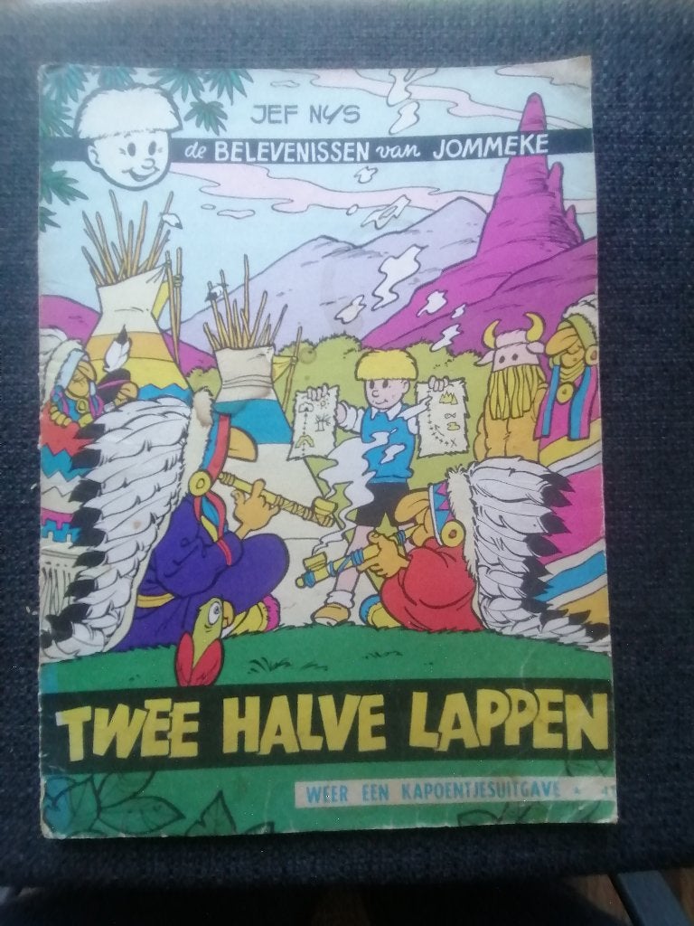 Jommeke album nr.41: Twee halve lappen (aantal: 1), Boeken, Eén stripboek, Jef Nys., Ophalen, Gelezen