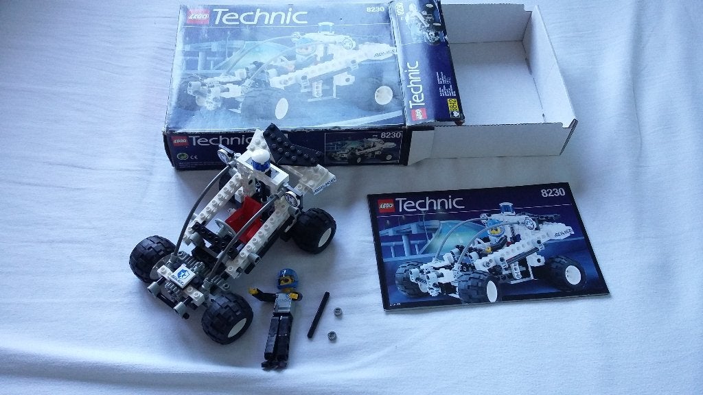 lego technic 8230 , 8232 , 8242 , 8259 en 8418, Gebruikt, Lego, Ophalen of Verzenden, Complete set