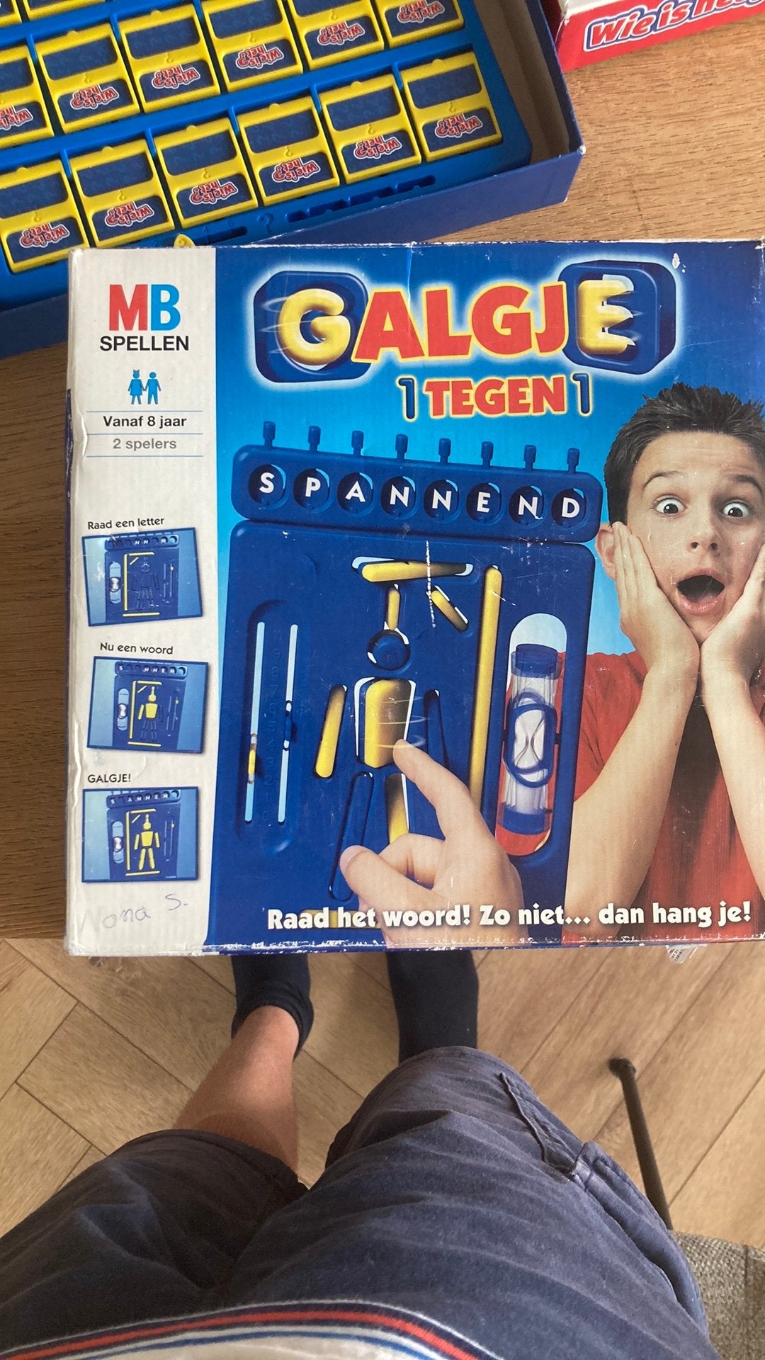 Galgje 1 tegen 1, Een of twee spelers, Ophalen, Gebruikt