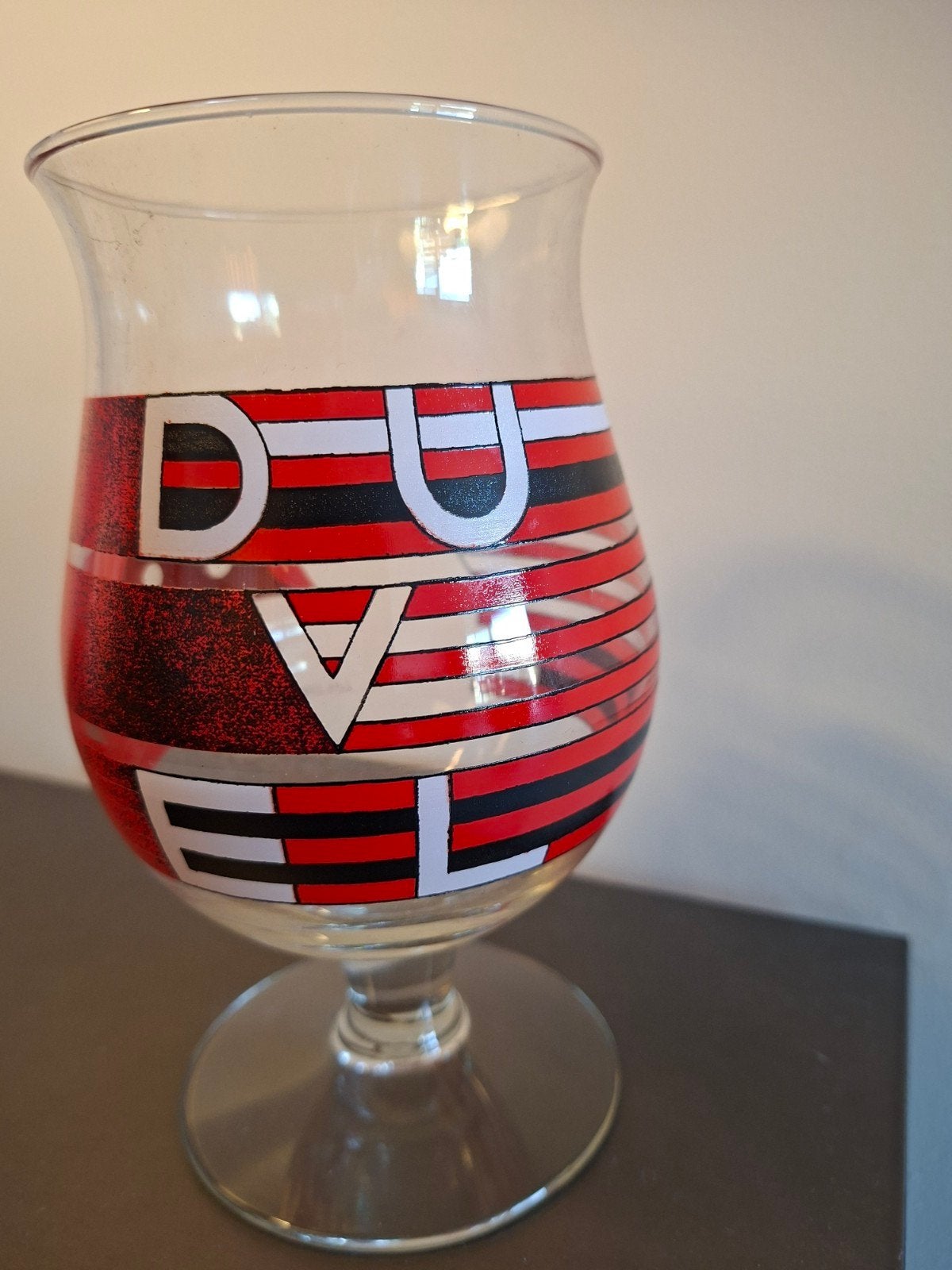 Duvel glas "Glerum"., Collections, Marques de bière, Enlèvement ou Envoi, Duvel