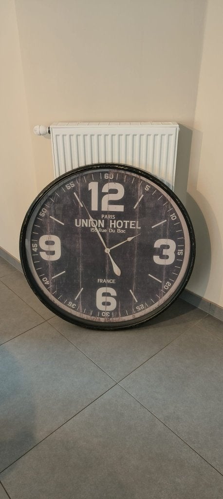 Horloge murale 90 cm, Enlèvement, Utilisé, Analogique, Horloge murale