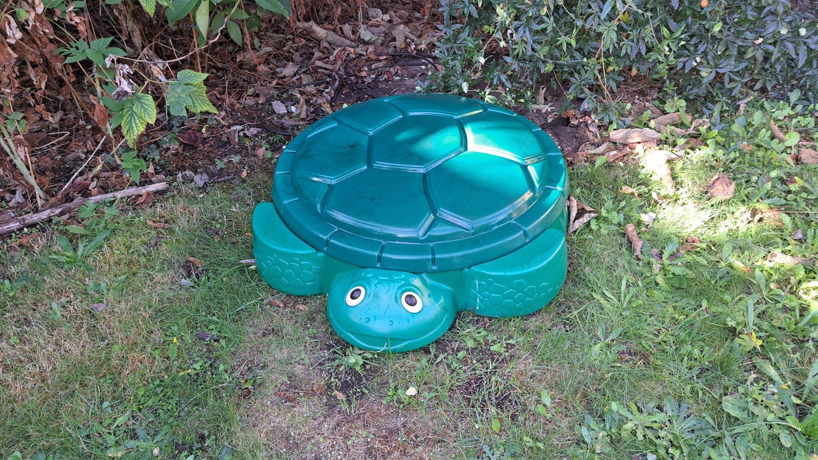 Little Tikes schildpad zandbak, Kinderen en Baby's, Speelgoed | Buiten | Zandbakken, Ophalen, Gebruikt