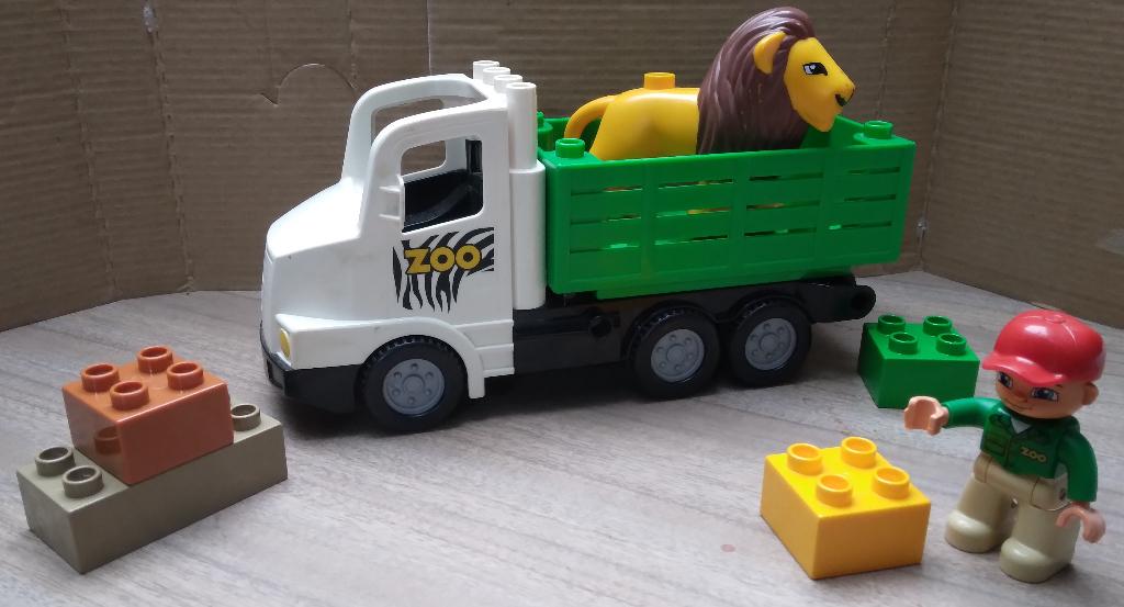 Zoo truck - Duplo #6172 (2012), Ophalen, Gebruikt, Complete set, Duplo
