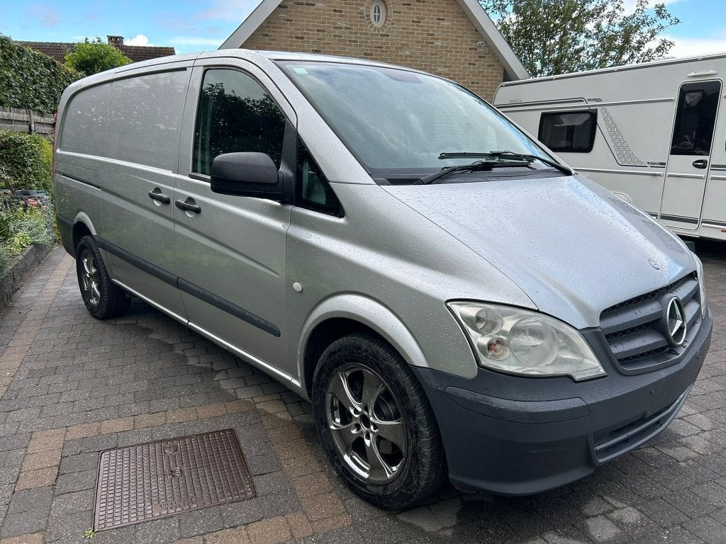 mercedes vito #bj 2012# 136pk !!gekeurd vvk!! 3 zit, Euro 5, Zwart, Bedrijf, Radio